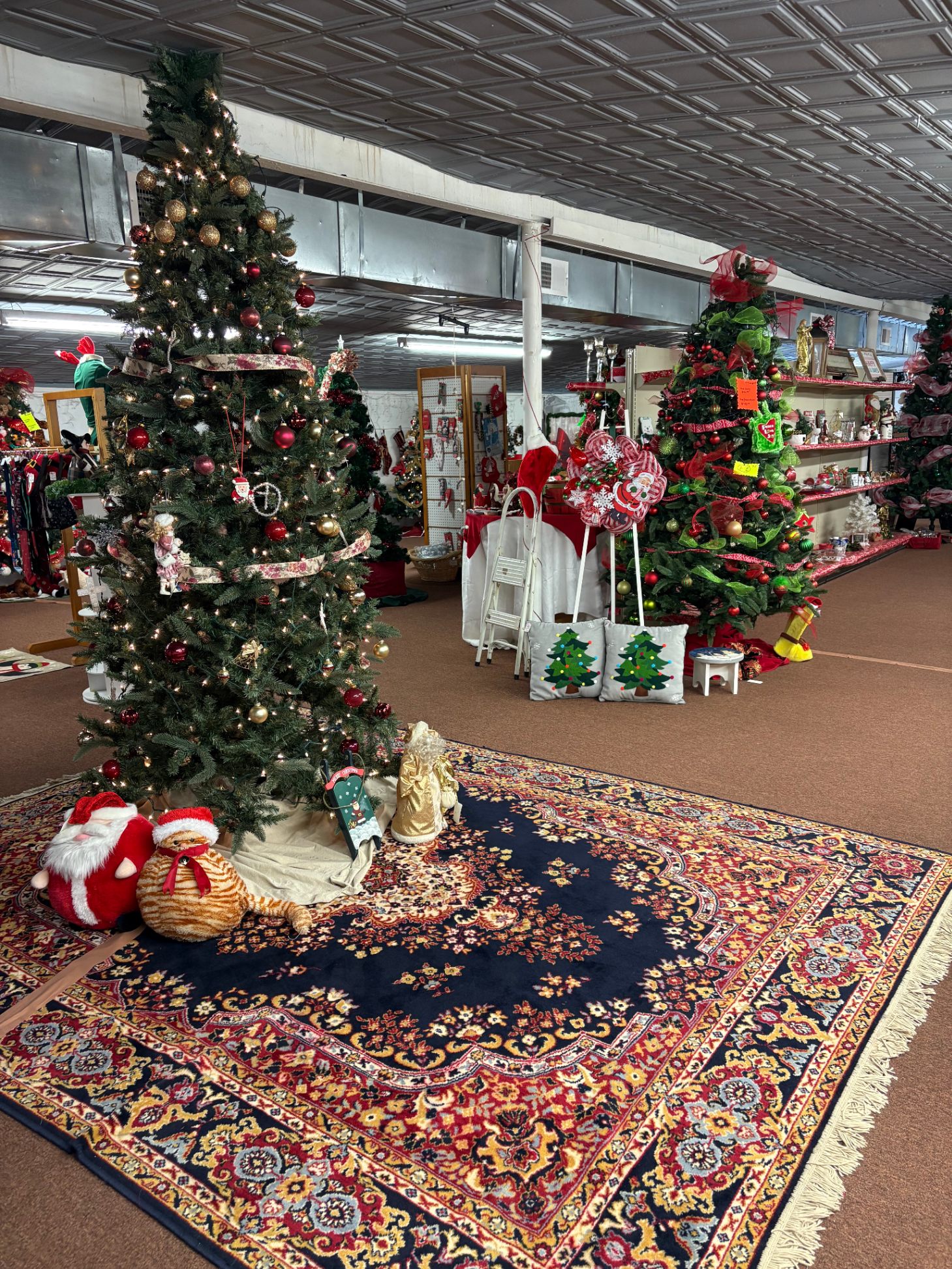 Upstairs Christmas Shop at New To You Store