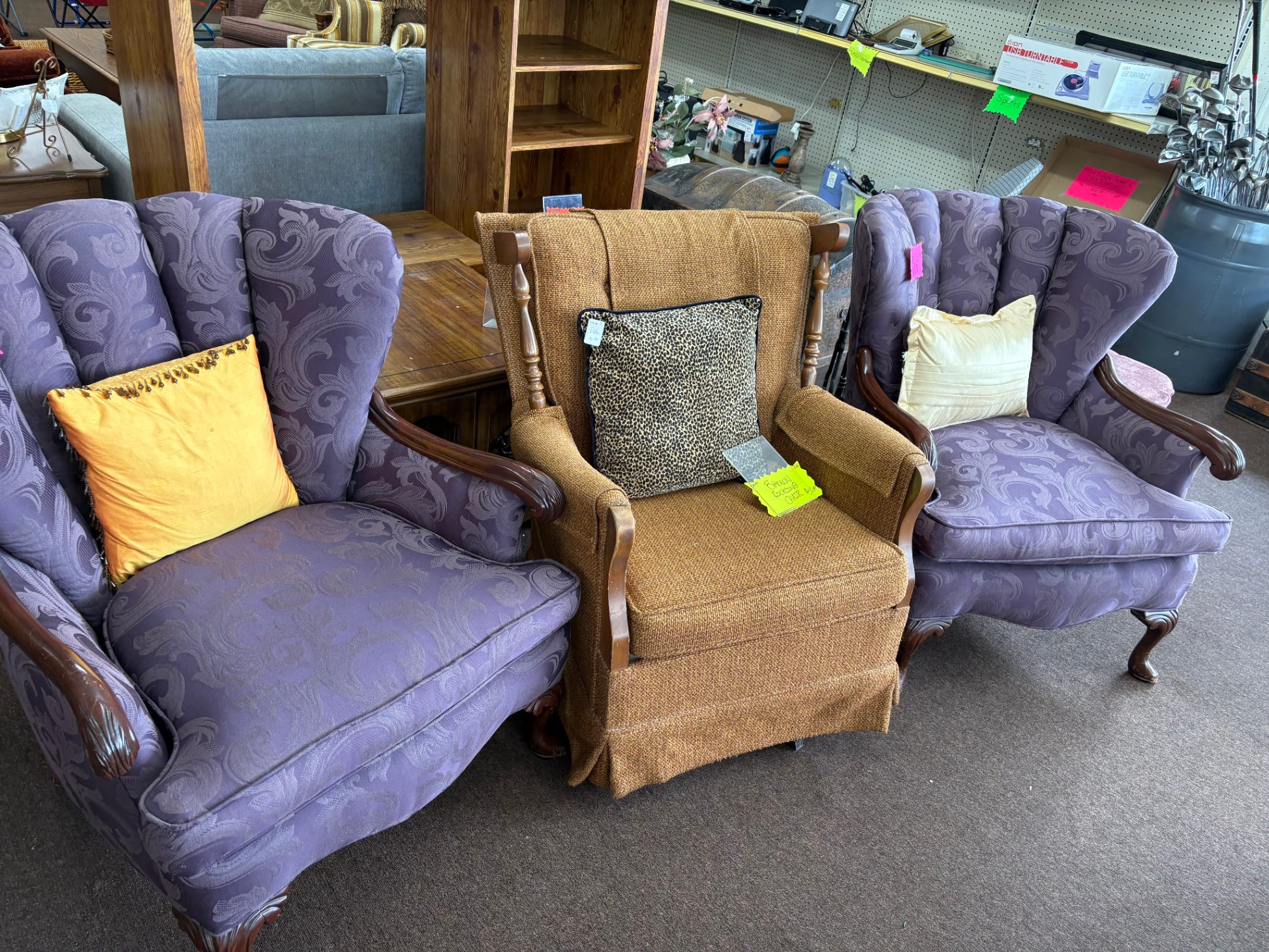 Furniture selection at New To You Store
